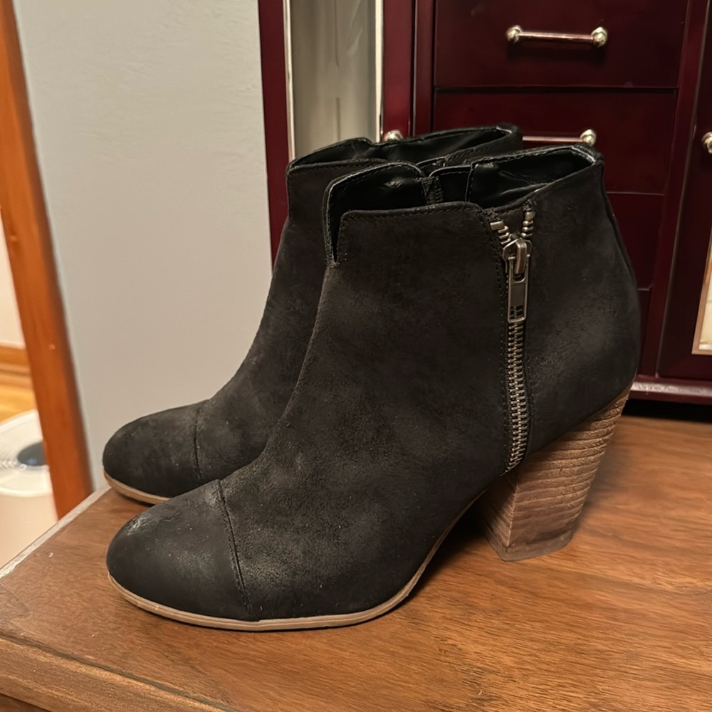 Black booties
